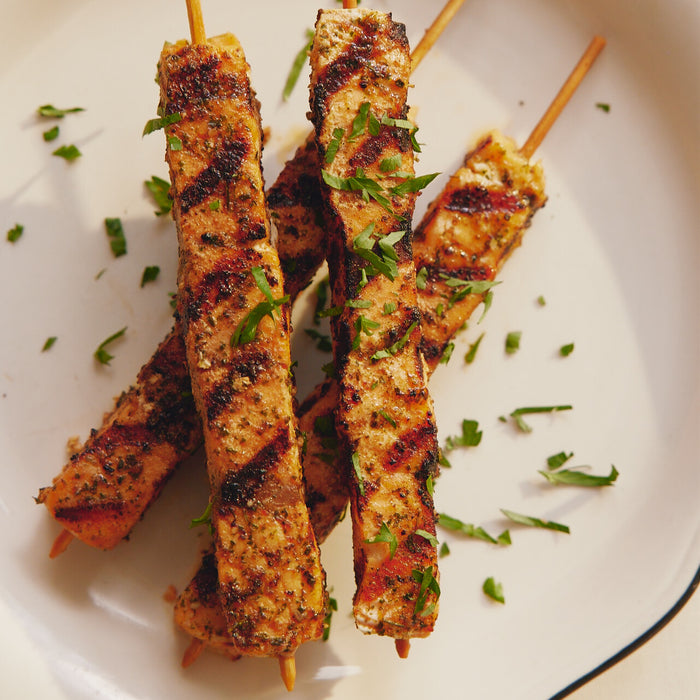 Diana’s Seafood Salmon Skewers
