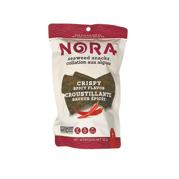 Nora Crispy Spicy Seaweed Snacks