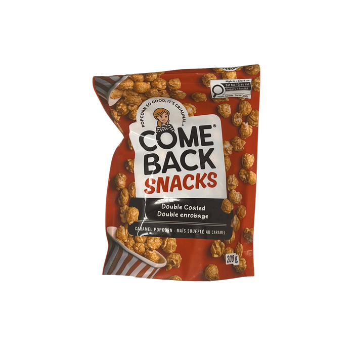Come Back Snacks Double Coated Caramel Popcorn
