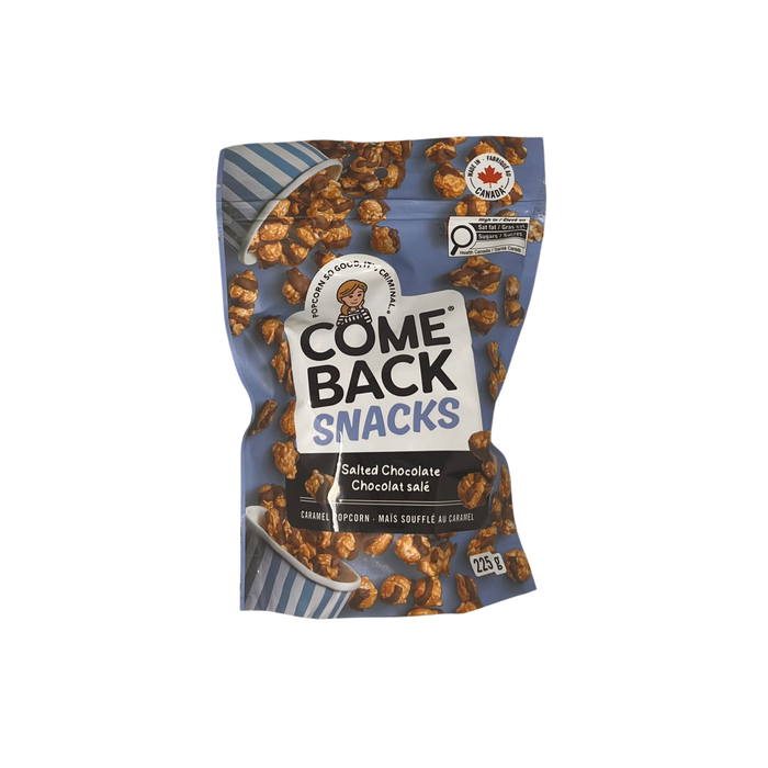 Come Back Snacks Salted Chocolate Caramel Popcorn