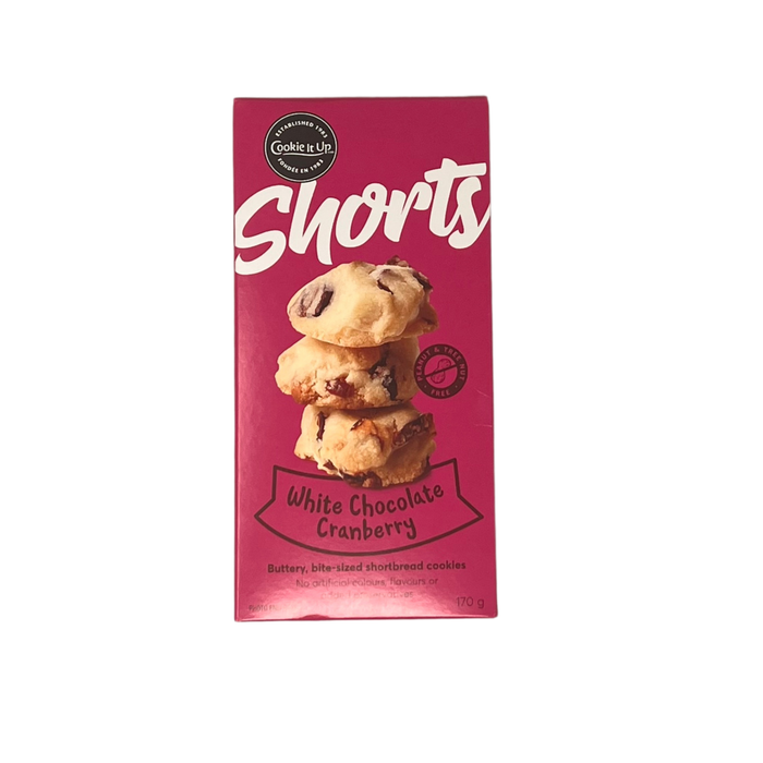 Cookie It Up Shorties White Chocolate Cranberry