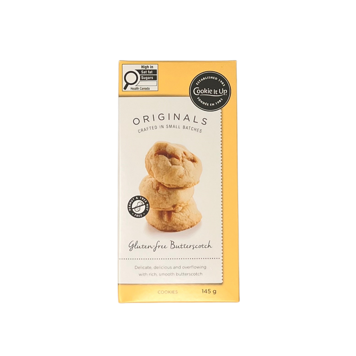 Cookie It Up Gluten-Free Butterscotch Cookies