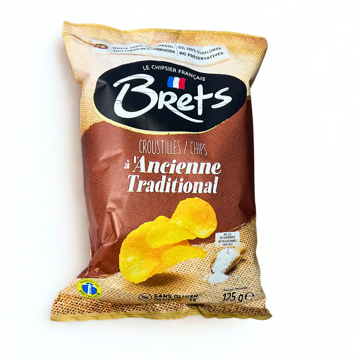Brets Traditional Sea Salt Chips