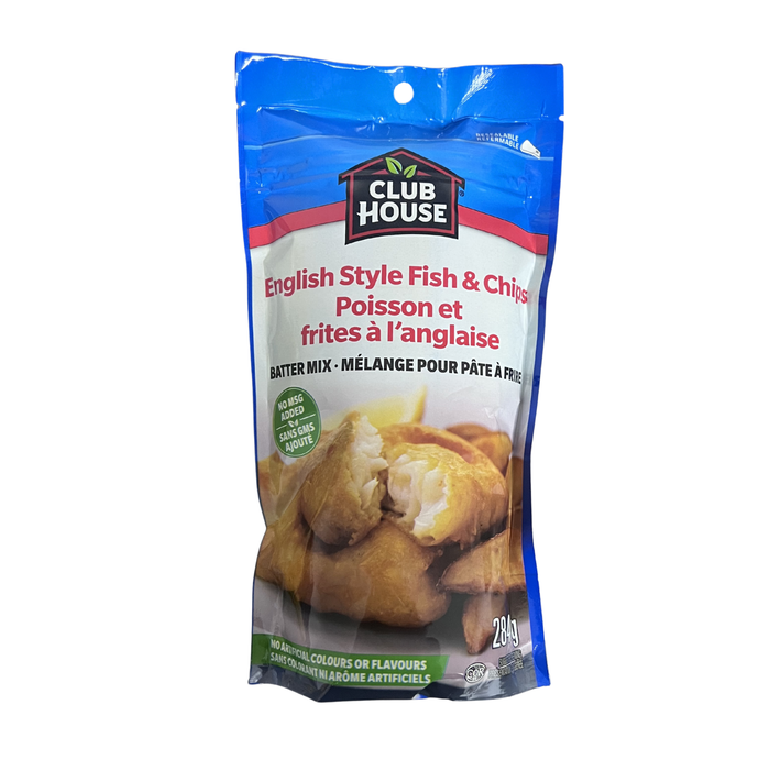 Club House English Style Fish & Chips Batter Mix