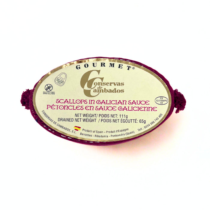 Scallops in Galician Sauce