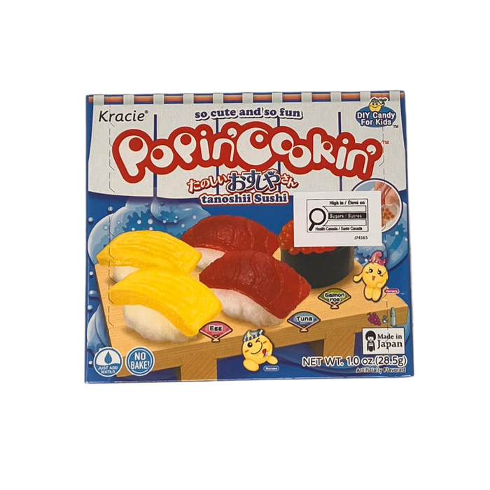 Kracie Popin’ Cookin’ Tanoshii Sushi DIY Candy Kit