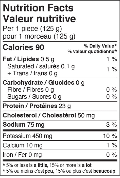 Wild Pacific Cod Portions (Sealove)