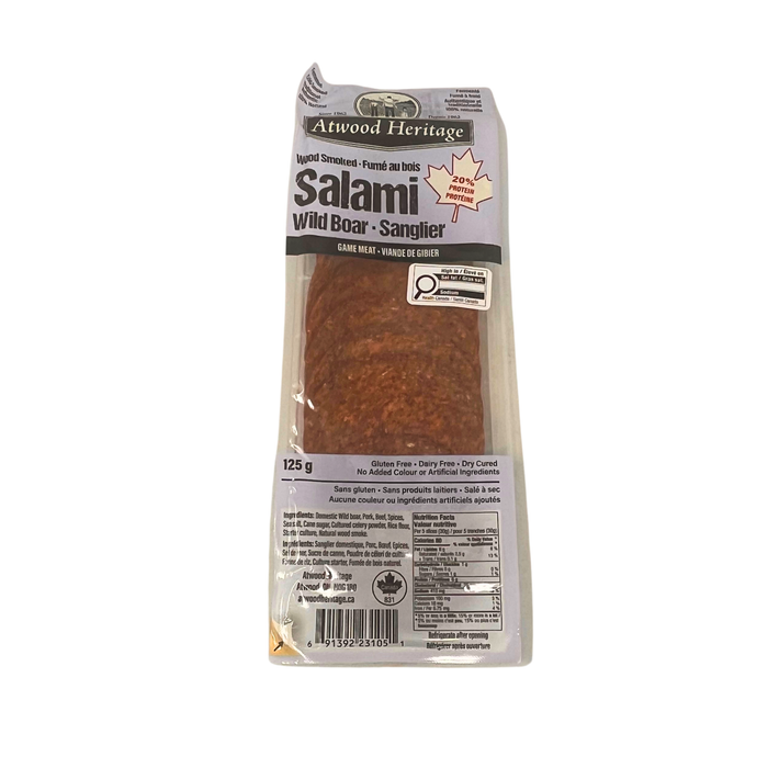 Atwood Heritage Wood Smoked Wild Boar Salami