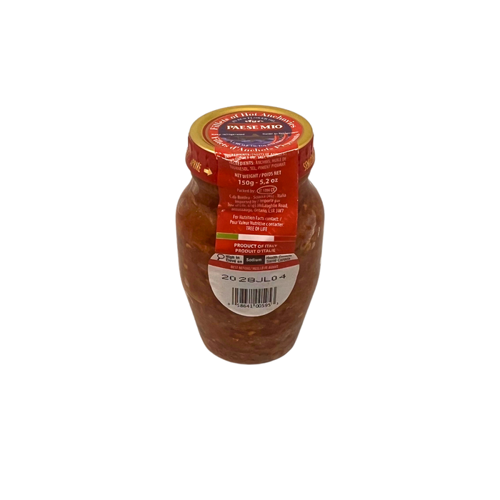 Paese Mio Hot Anchovy Fillets