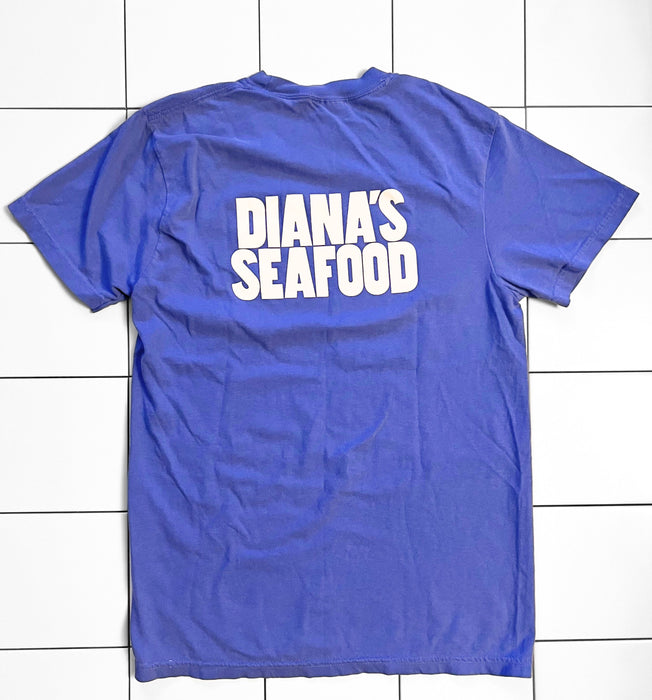 Diana’s Seafood Classic Tee — Blue