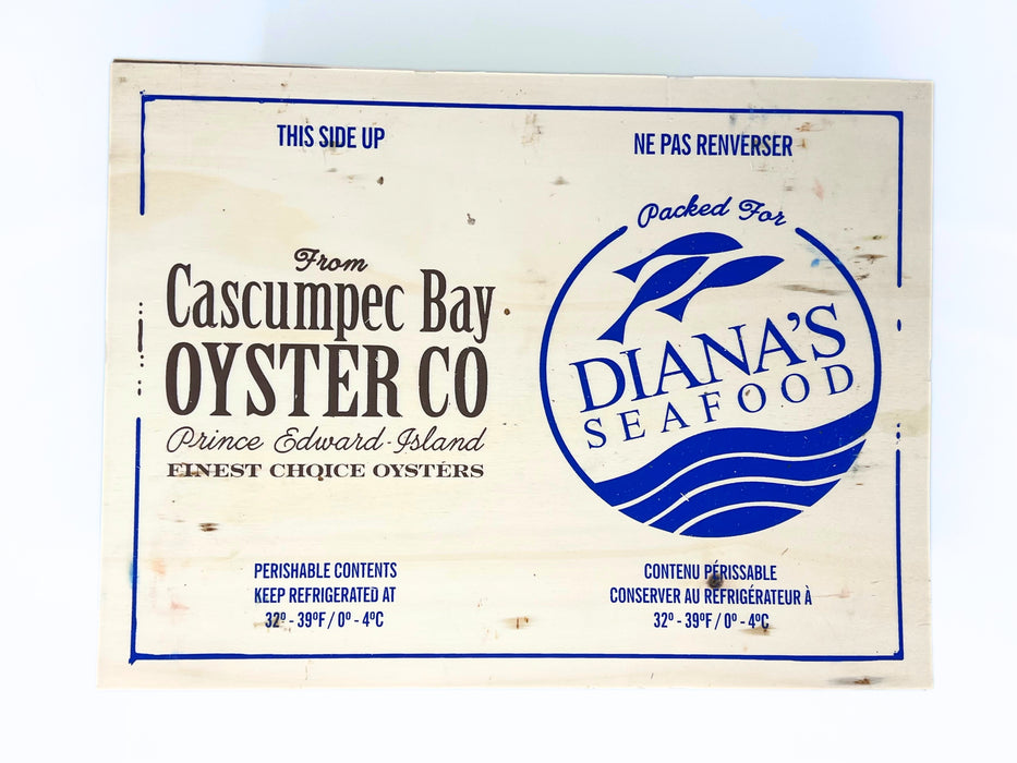 Cascumpec Bay Oysters (Small) – 100 or 12 Count