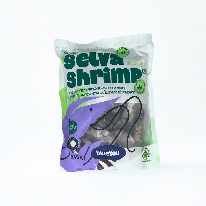 Organic Black Tiger Selva Shrimp 16/20