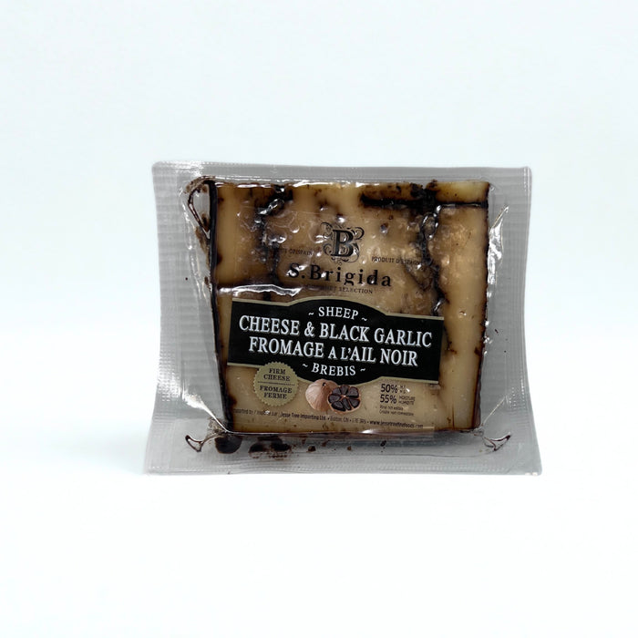 S. Brigida Sheep Cheese with Black Garlic
