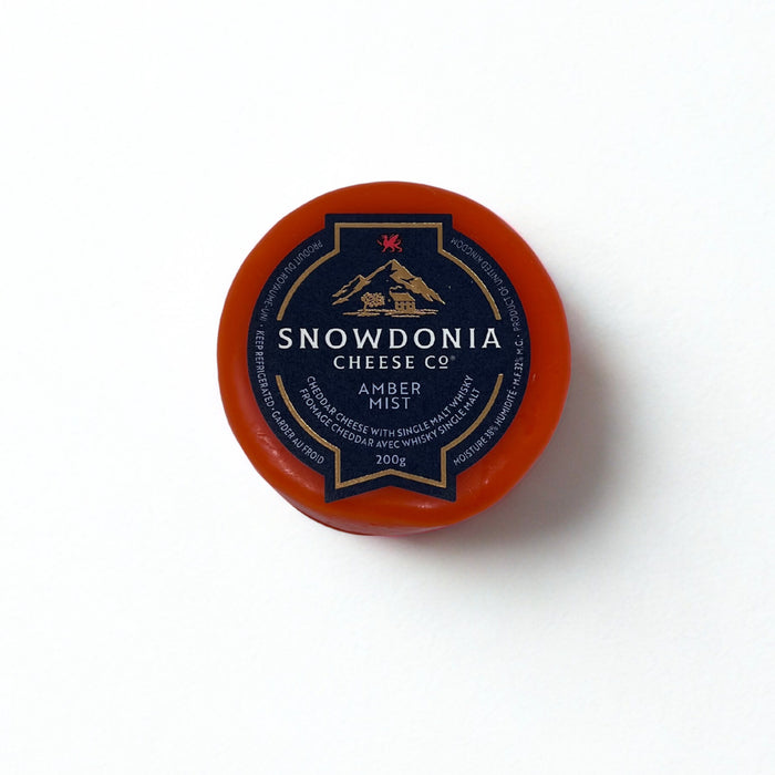 Snowdonia Cheese Co. Amber Mist Cheddar with Whisky