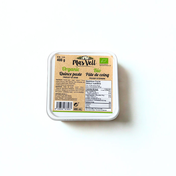 Mas Vell Organic Quince Paste