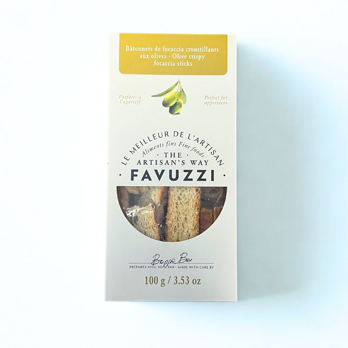 Olive Crispy Focaccia Sticks