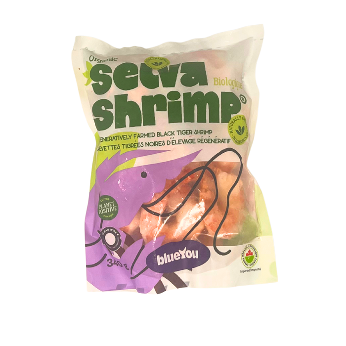 Selva Organic Black Tiger Shrimp 16/20 – 340 g