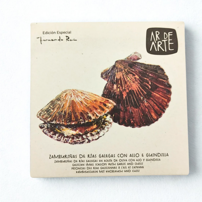 Ar De Arte Scallops In Garlic