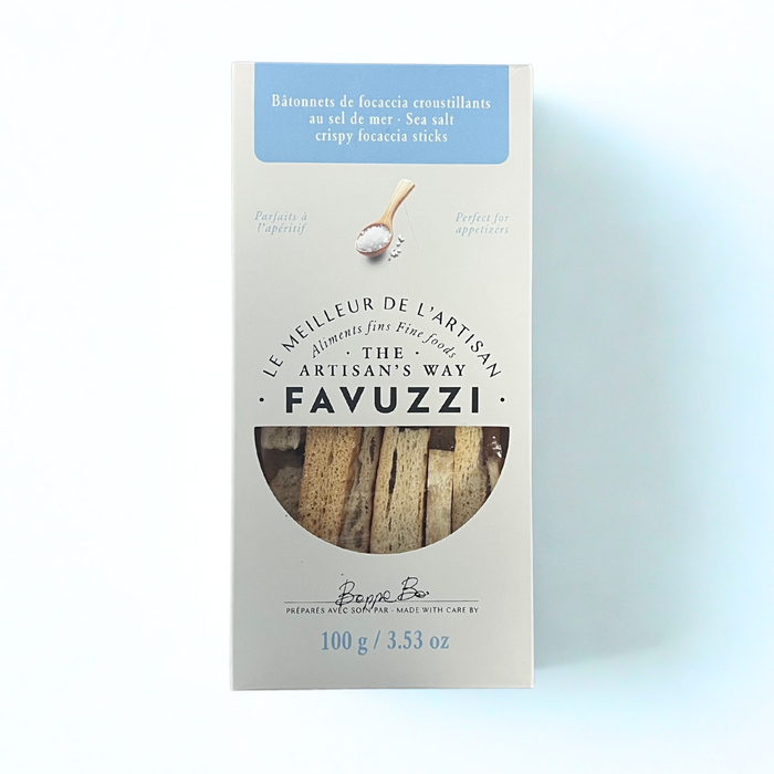 Sea Salt Crispy Focaccia Sticks