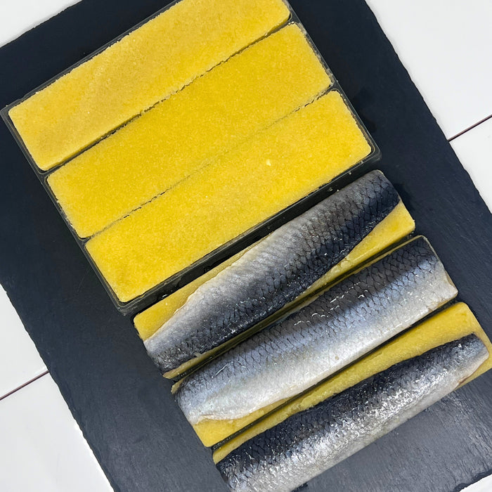 Herring with Capelin Caviar