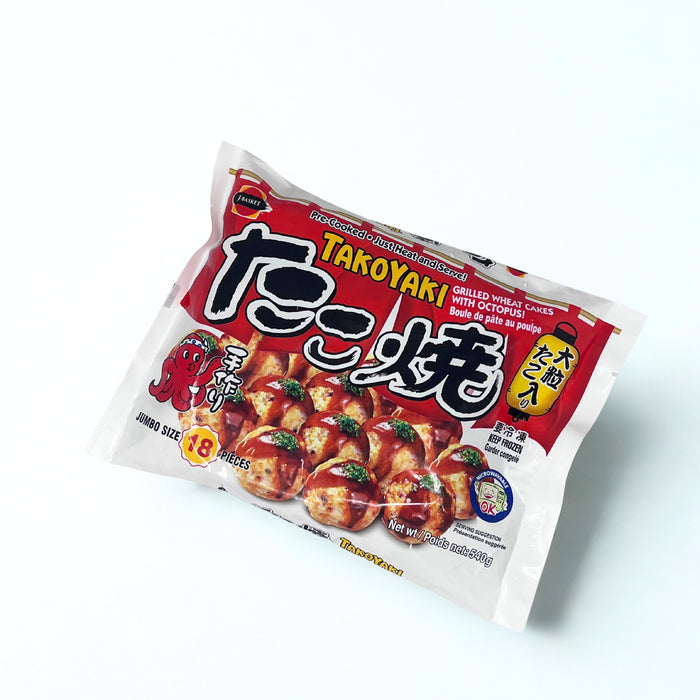 Takoyaki – Baked Wheat Cakes with Octopus