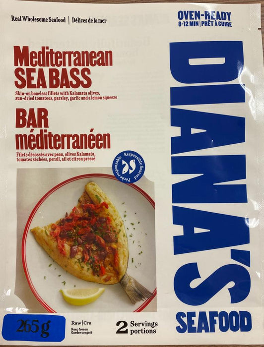 Diana's Seafood Marinated European Sea Bass
