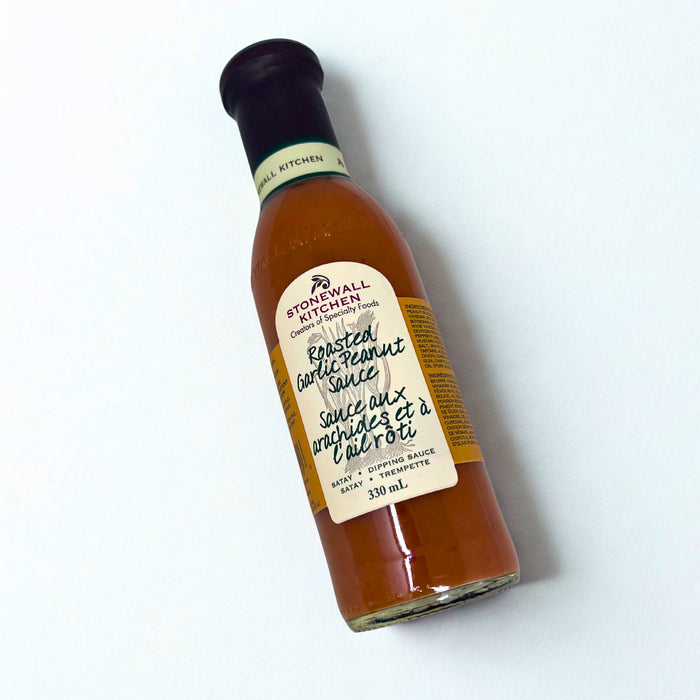 Roast Garlic Peanut Sauce